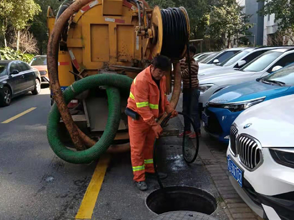 雨花台排污管道清淤