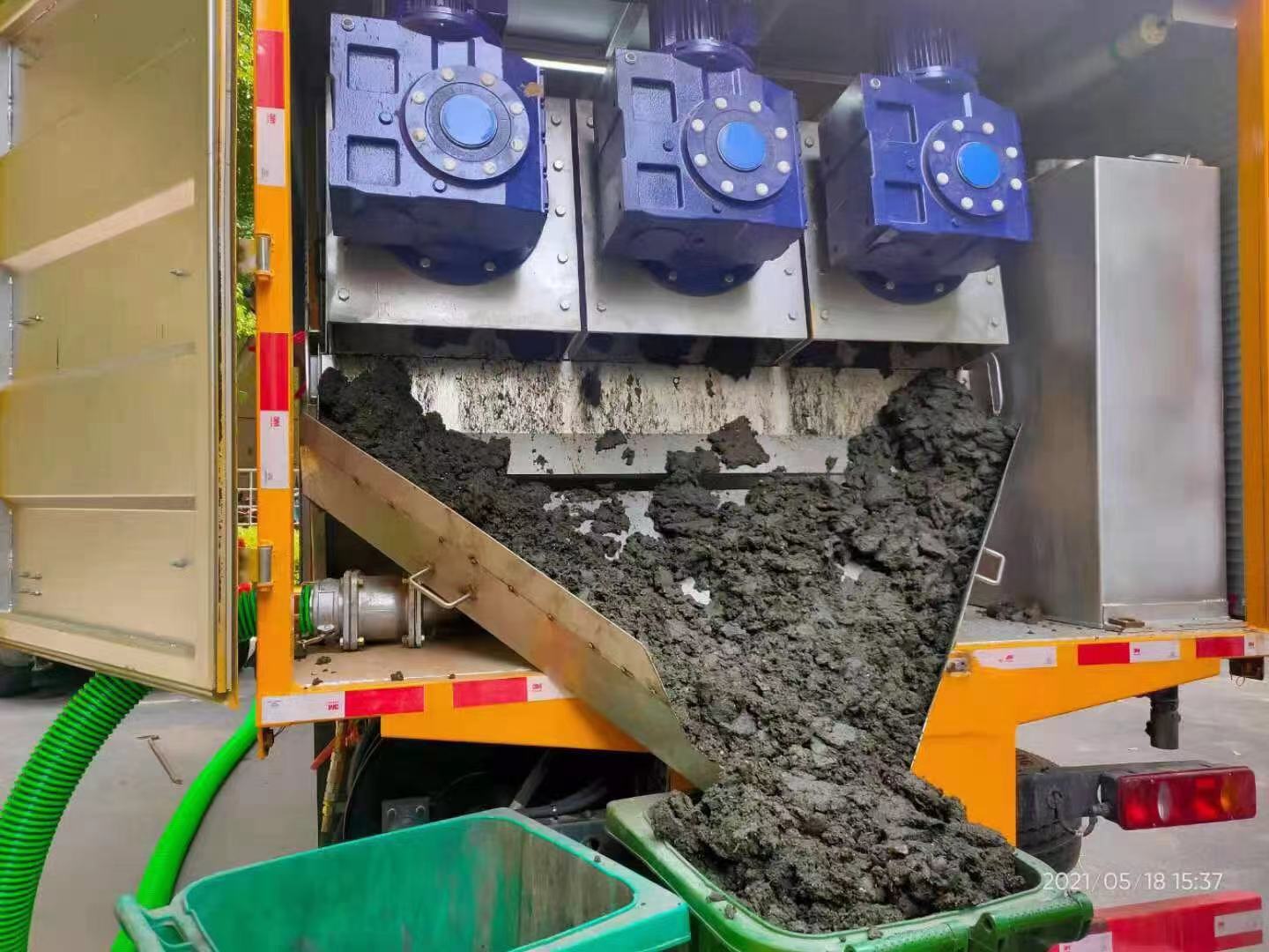 雨花台化粪池清掏城市维护站-泥浆净化干湿分离处理